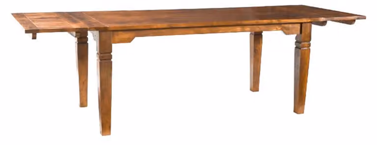 MASSIVMOEBEL24 | tavolo da pranzo in legno di Acacia 200x100x76 miele dorato laccato OXFORD #0123