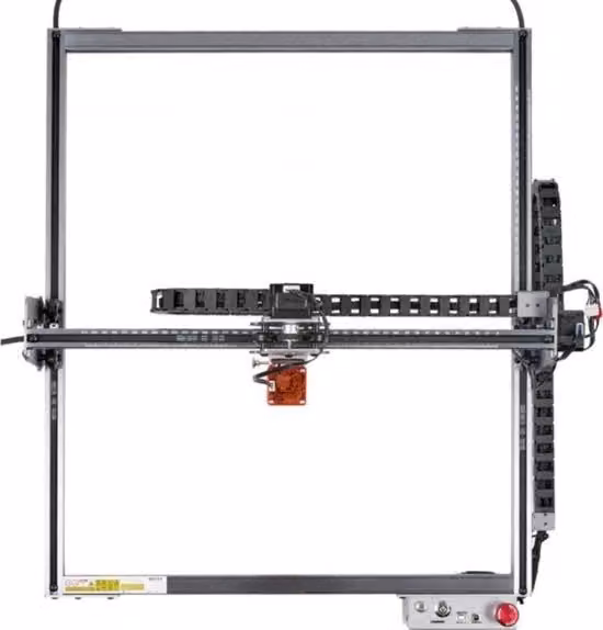 Macchina per lasergraffismo con laser a luce blu da 5W, colore nero, L/P: 40 x 40 cm, velocità 10.000 mm/min