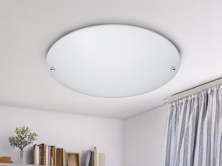 Plafoniera a LED con paralume in vetro, illuminazione di scale e corridoi, ciotola a soffitto