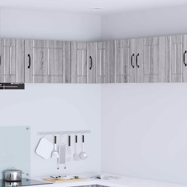 Mobile angolare da parete LUCCA vidaXL Grigio Sonoma L/P/H: 57 x 57 x 40 cm