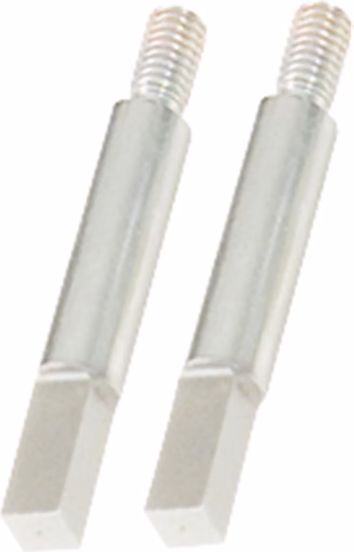 KS TOOLS Adattatore quadrato 6 mm 2er Pack verchromt - 450.0185