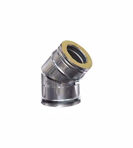 Gomito Inox Settori 45° 10/15 Dp Maral