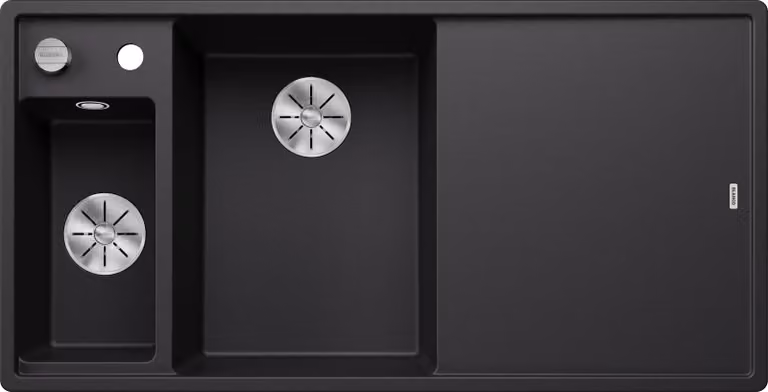 BLANCO AXIA III 6 S SILGRANIT nero