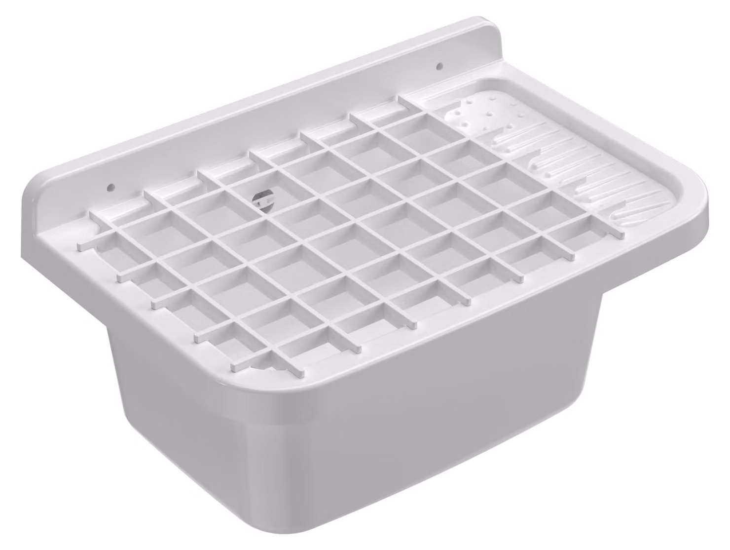 Omgoods - Lavabo in plastica resistente con rubinetto e scarico
