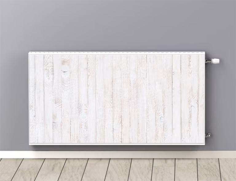 Tappetino magnetico per rivestimenti di radiatori, legno chiaro, 60x100cm