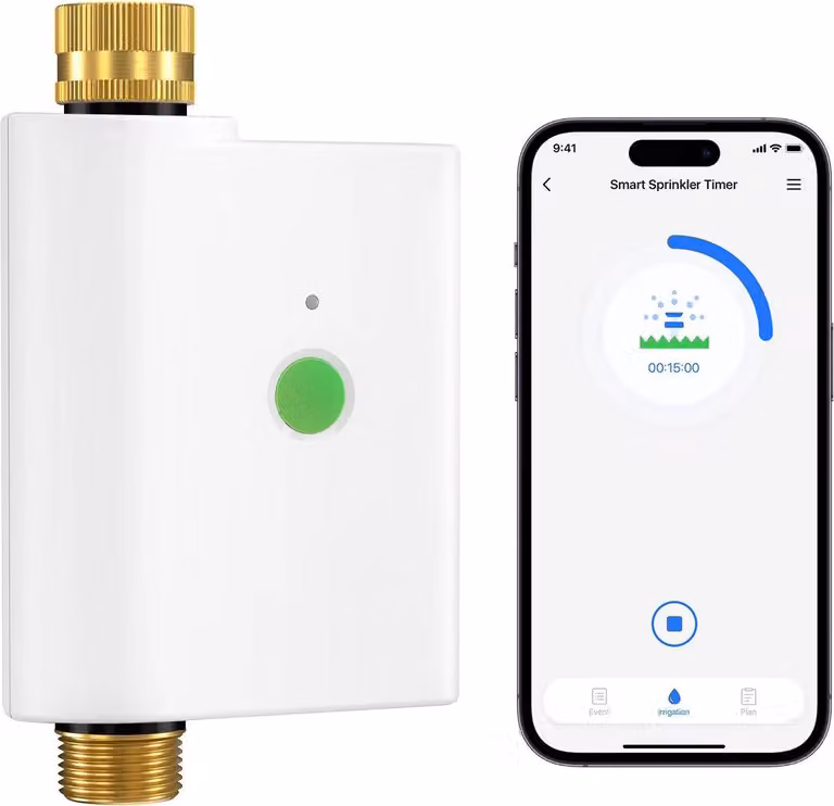 Timer intelligente per l'irrigazione, controllo tramite app, automazione delle condizioni atmosferiche, solo timer per irrigatore