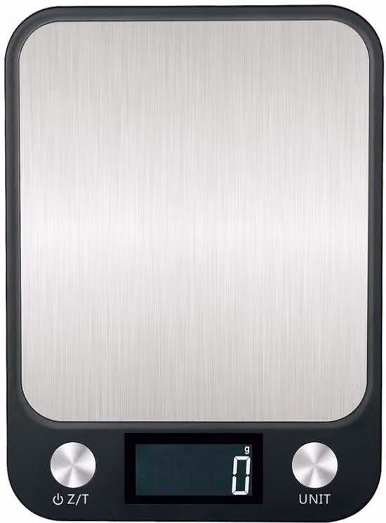Bilancia da cucina elettronica in acciaio inossidabile