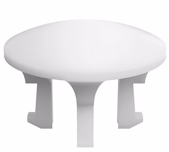 VB Coperchio di troppopieno 40x40x30mm Star White