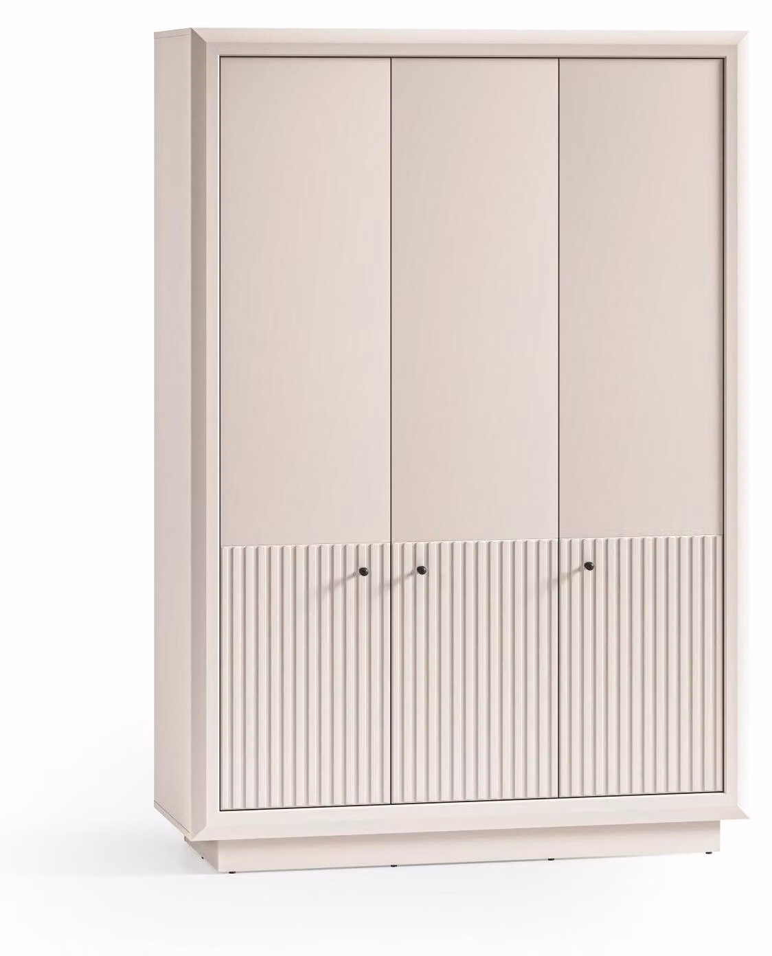 ARMADIO FURNLUX, modello Solo, color beige, 138 cm / Colore principale: beige / Dimensioni: 138 x 200 x 53 cm