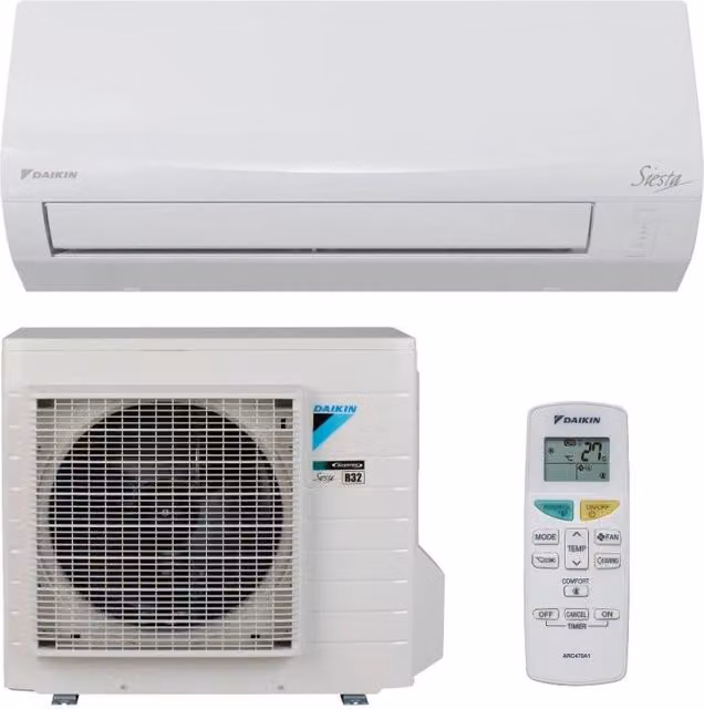 DAIKIN ATXF35E+ARXF35E KIT CLIMATIZZATORE MONOSPLIT 12000 BTU CON POMPA DI CALORE GAS R-32 INVERTER CLASSE A++/A+