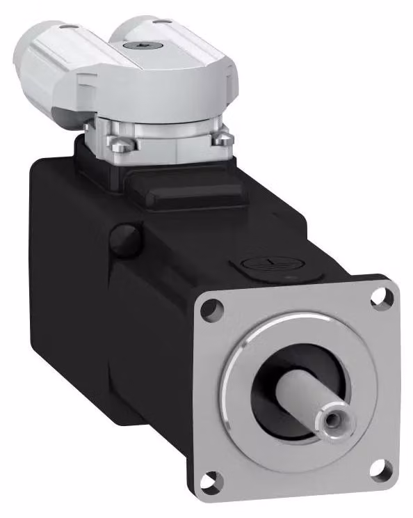 Servomotore CA Schneider Electric, SH3, 40 mm, 0,21 nm, albero liscio IP65/IP65, monogiro 16 P/U, 2x Y-TEC, freno SH30401P06F2100