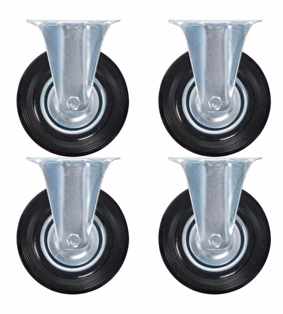 Rotelle Fisse 12 pz 125 mm
