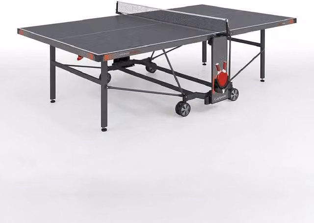 Tavolo da ping pong Garlando Premium Outdoor grigio con ruote per esterno
