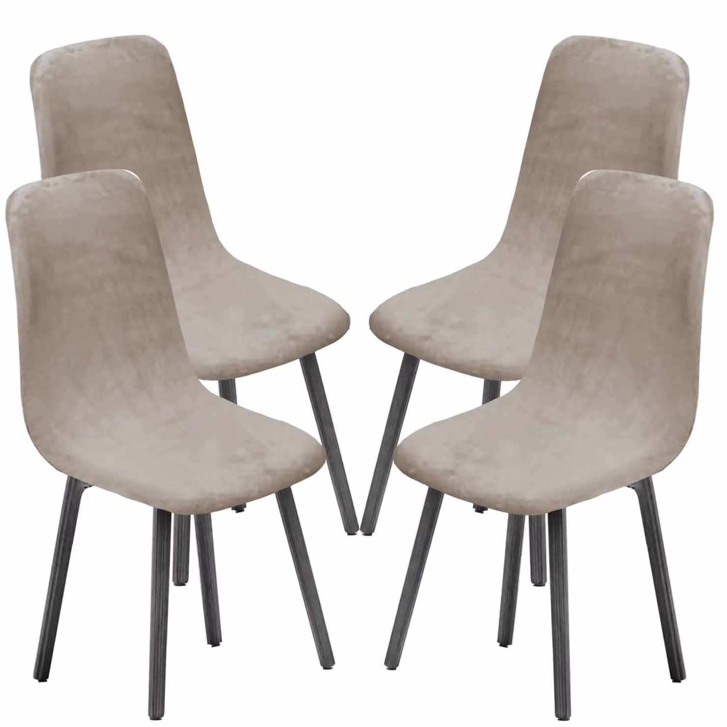 Set di 4 coprisedie in stile Mid-Century Modern: una protezione elegante per le sedie da pranzo