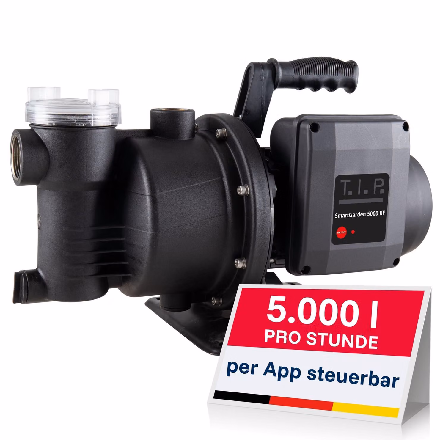 TIP Pompa da giardino intelligente SmartGarden 5000KF, portata massima 5.000 l/h