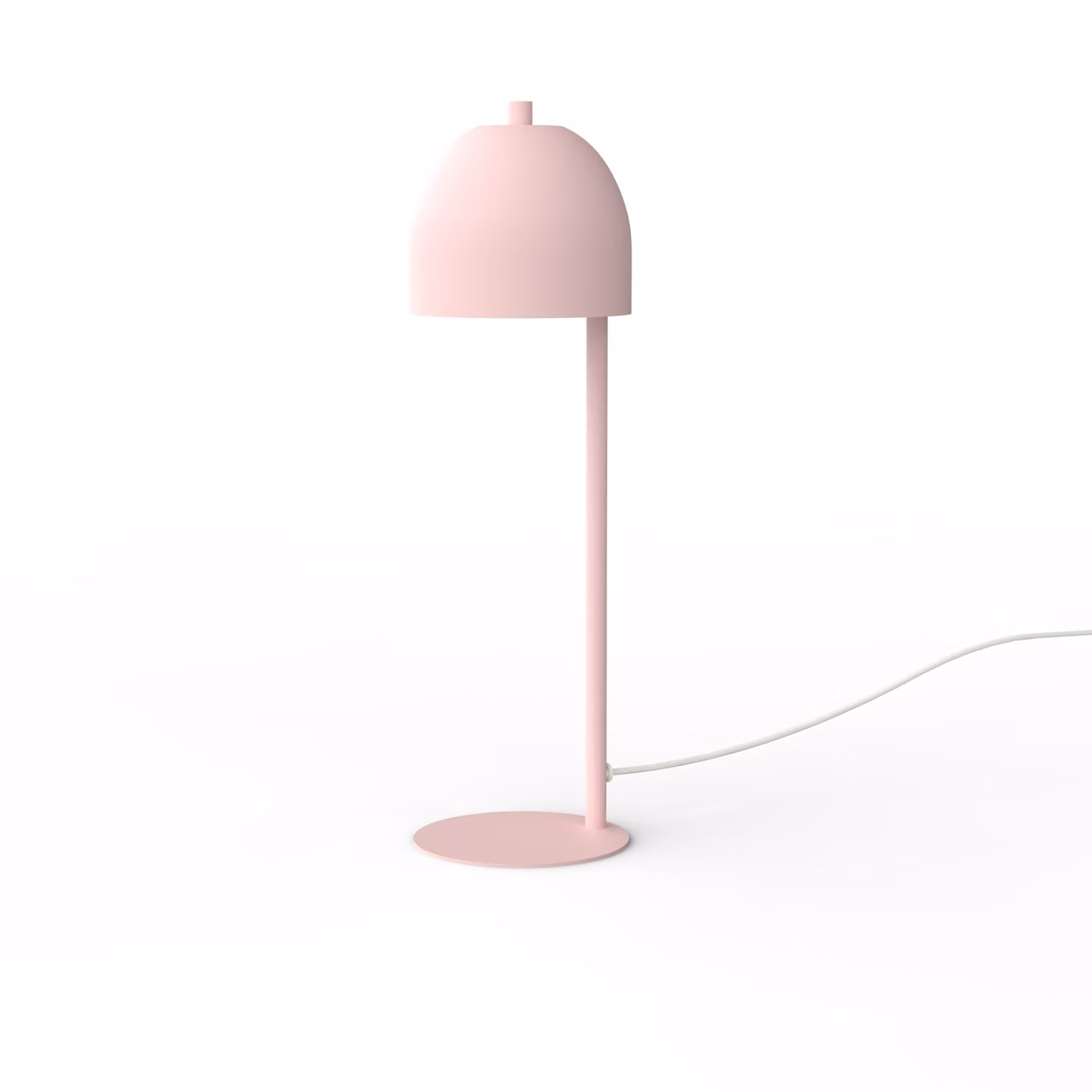 Lampada Da Tavolo Campanella Monocolore Opaca