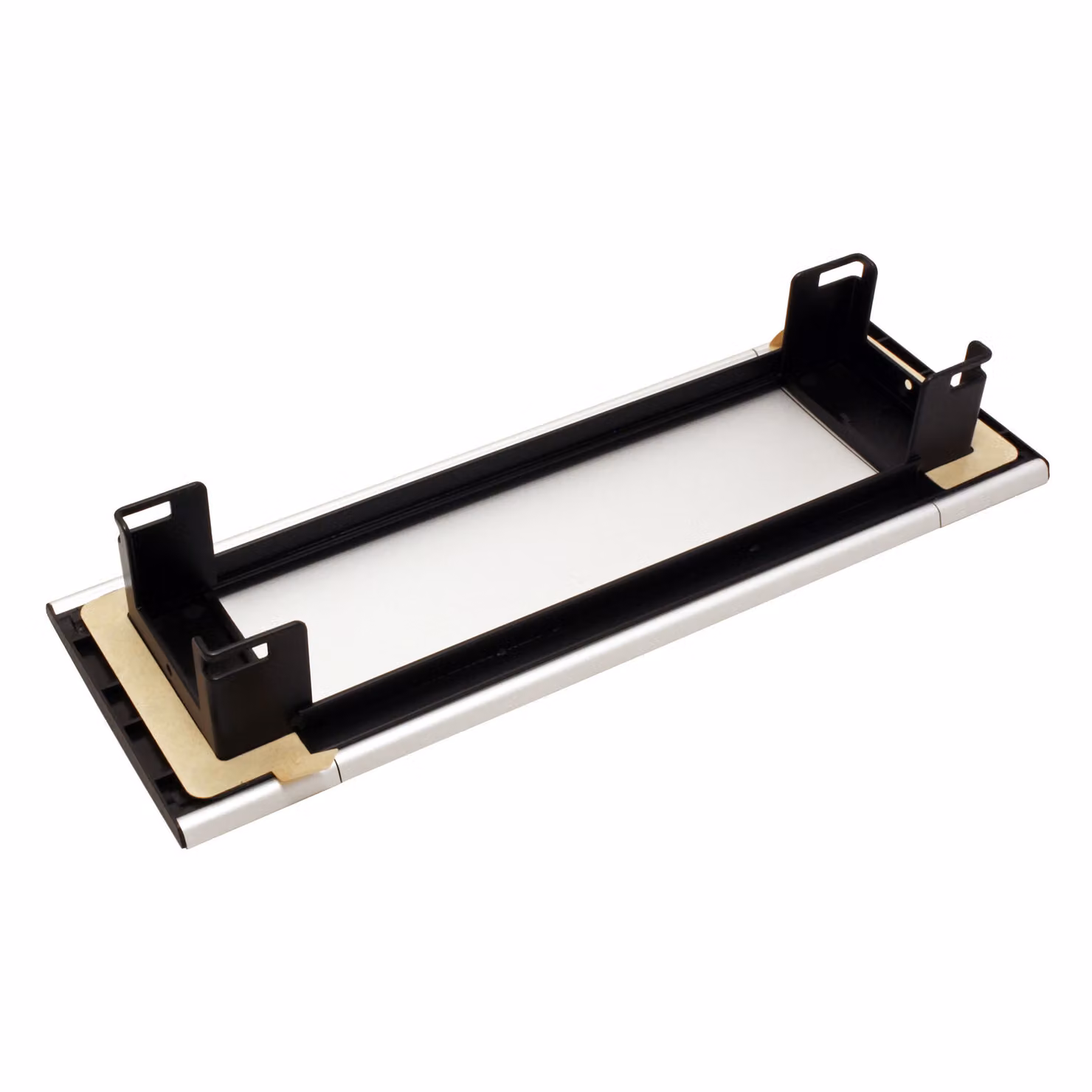 Bachmann POWER FRAME COVER 3 vie - Coperchio per collegamento a incasso - Nero, alluminio (915.500)