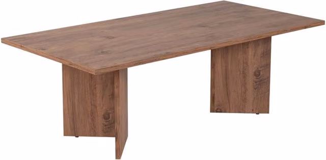 Tavolino da caffè Sabin in legno di pino marrone L: 119 cm, P: 60 cm, H: 40 cm