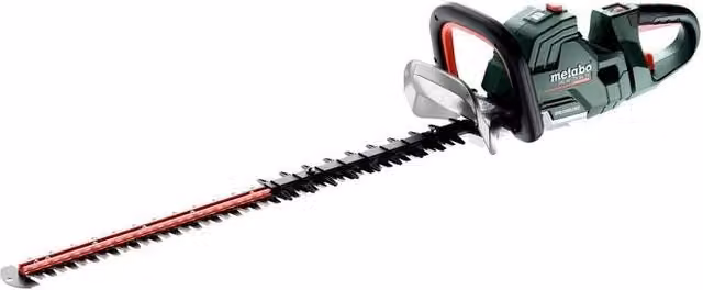 Metabo HS 18 LTX BL 75 Tagliasiepi a batteria 18 V con motore brushless e impugnatura girevole, colore Nero