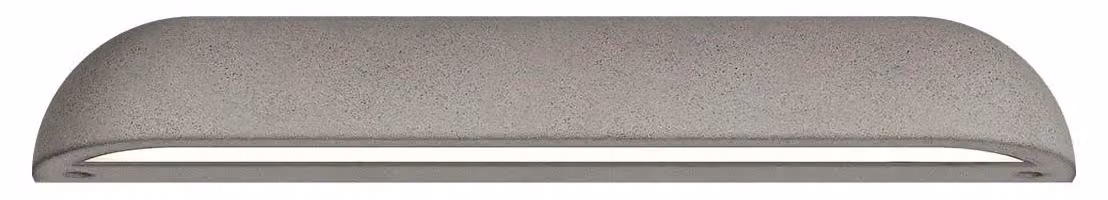 Redo Outdoor URON AP LED – š42 v6,5 cm – grigio scuro, 2700K