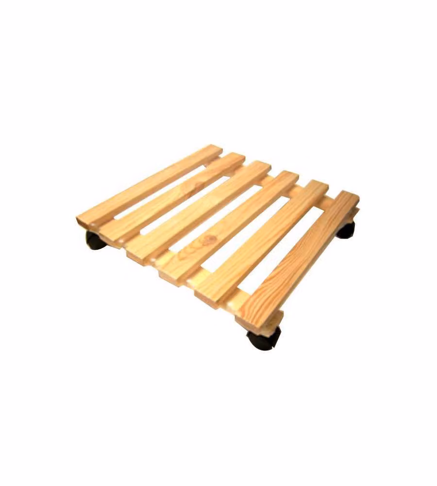 Spostavaso Ruote Quadro Legno 35X35