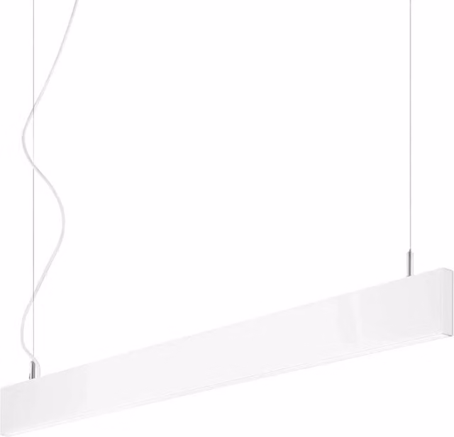 Sospensione Modulare Moderna Linus Alluminio Bianco Led 32W 4000K Luce Naturale