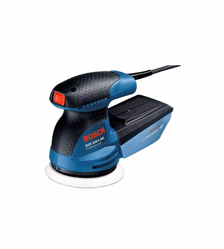 Levigatrice Orbitale Bosch GEX 125-1 AE Blu con Alimentazione a Rete – 3