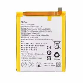 HB376883ECW Batteria per Huawei P9 Plus 3400mAh Batteria di ricambio 24022009