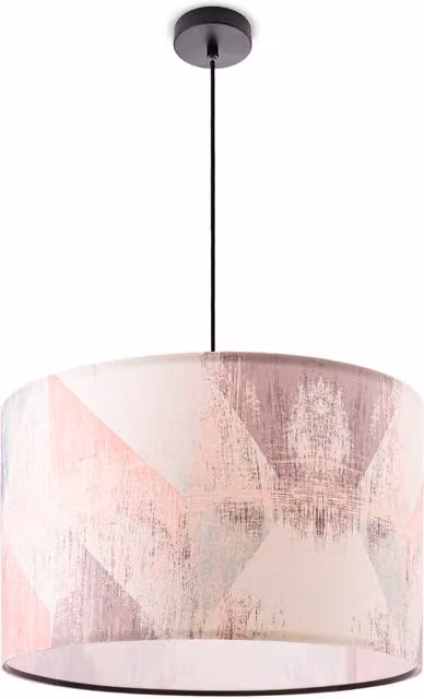Lampada a sospensione Loro rosa