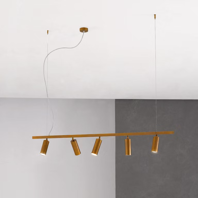 Cremasco Lampada a sospensione 7531, dimmerabile, Bronzo / Ottone antico, Soggiorno / Sala da pranzo, Ottone, Moderno, Lampada a sospensione