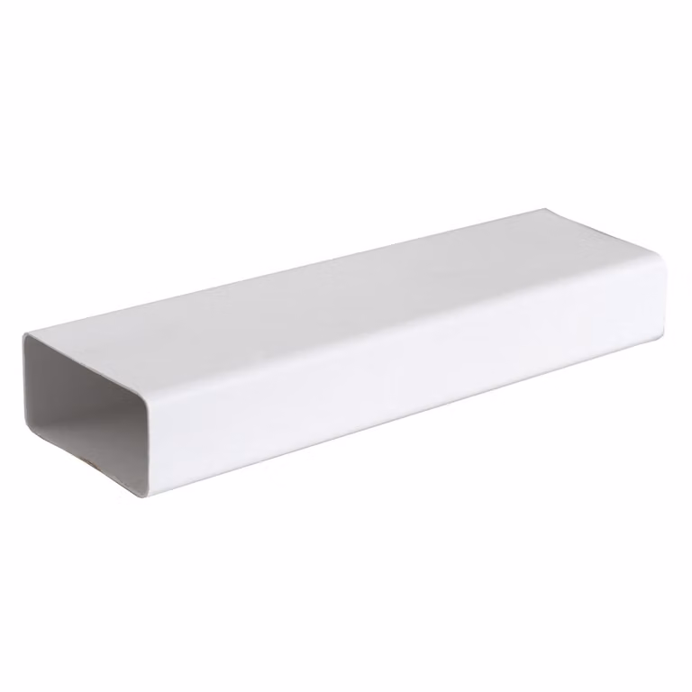 Tubo per sistema di aerazione canalizzata in pvc FIRST 100 cm (sez. 12x6 cm)