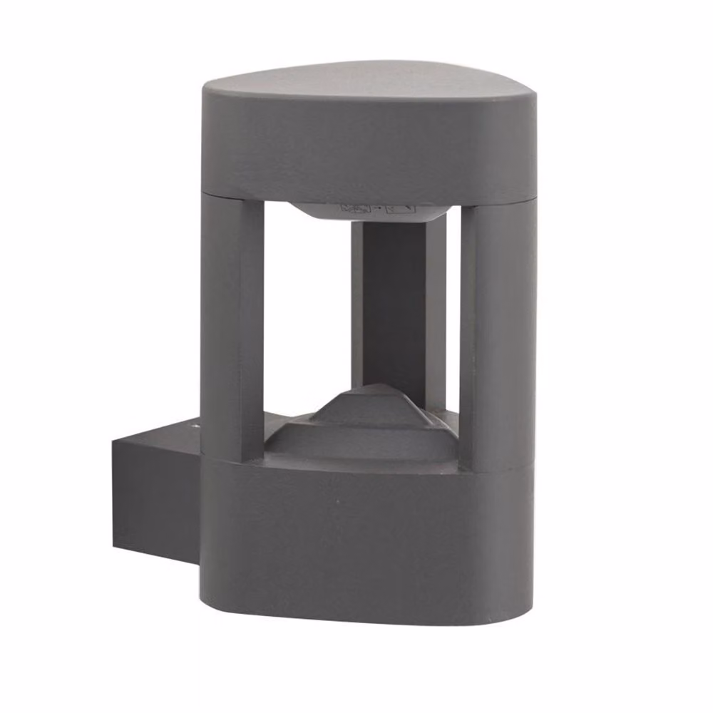 Lampada da parete per esterni 20x12,5 cm GX53 grigio scuro IP54 SU-MA FAN GL 11206
