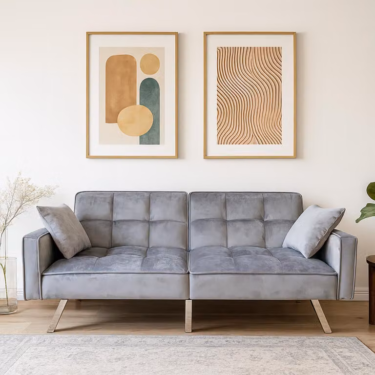 Divano letto Brigga Grigio
