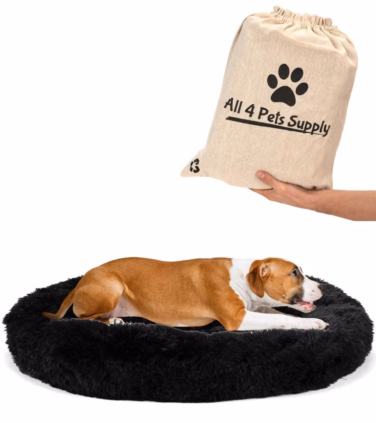 Cuccia ortopedica per cani con coperta rimovibile