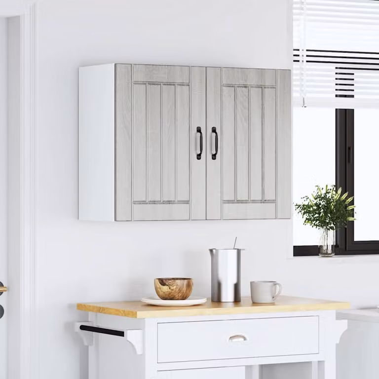 Pensile da Cucina Lucca Grigio Sonoma in Legno Multistrato