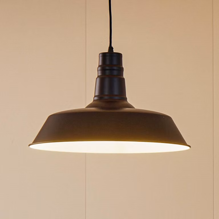 Lampada a sospensione Laylan Lindby, dimmerabile, Nero, Soggiorno / Sala da pranzo, Metallo, Moderno, Lampada a sospensione