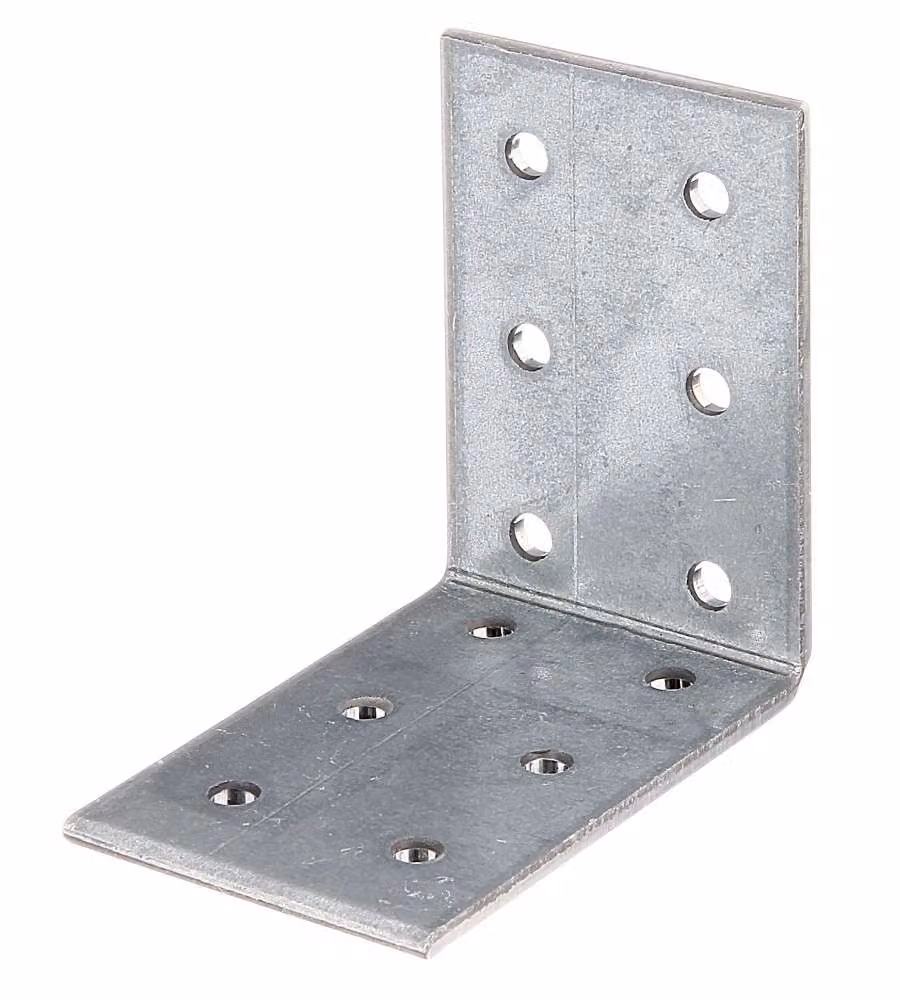 Alberts Squadretta giunzione angolare zincata 60x60x40 mm - 12 fori