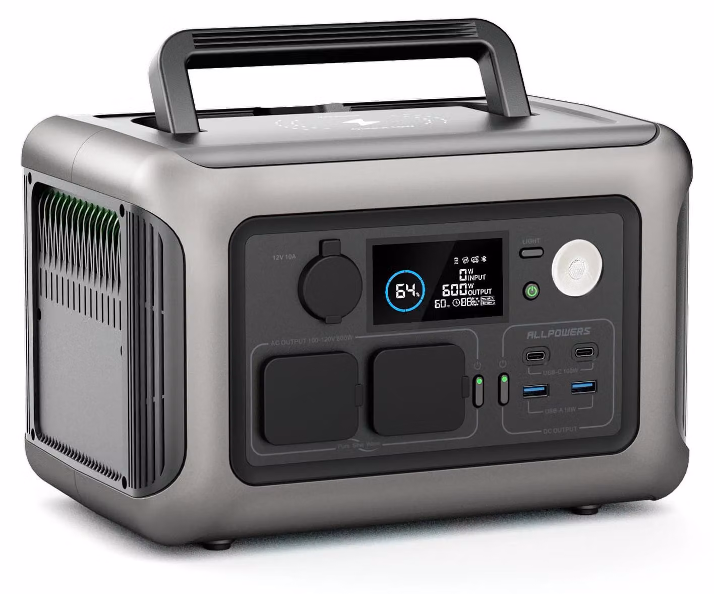 ALLPOWERS R600: stazione di ricarica portatile da 299 Wh e 600 W