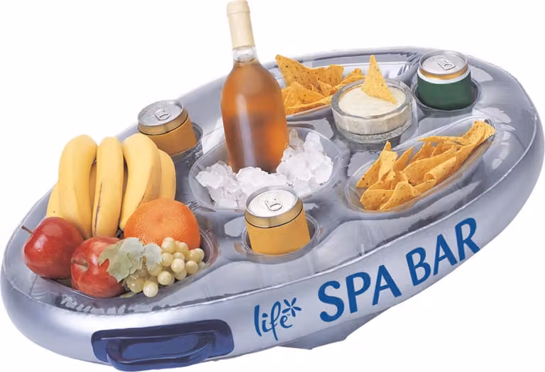 Life Spa Bar: mini-bar gonfiabile, vasca idromassaggio da tavolo per bevande e snack