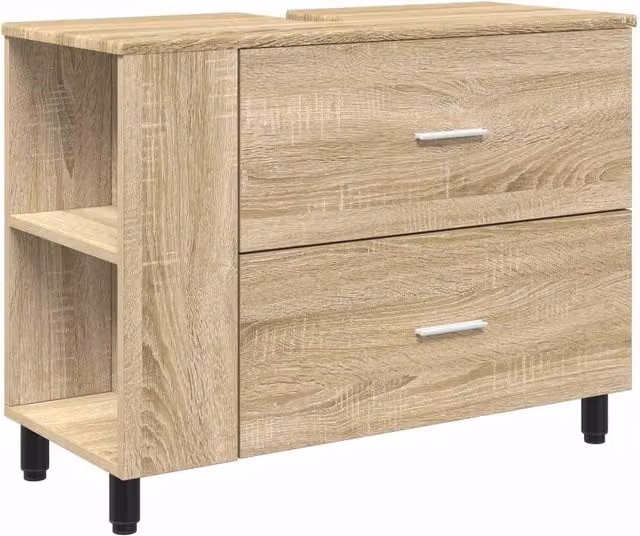 Mobiletto da Bagno | Armadio da bagno Rovere Sonoma 80 x 35 x 60 cm
