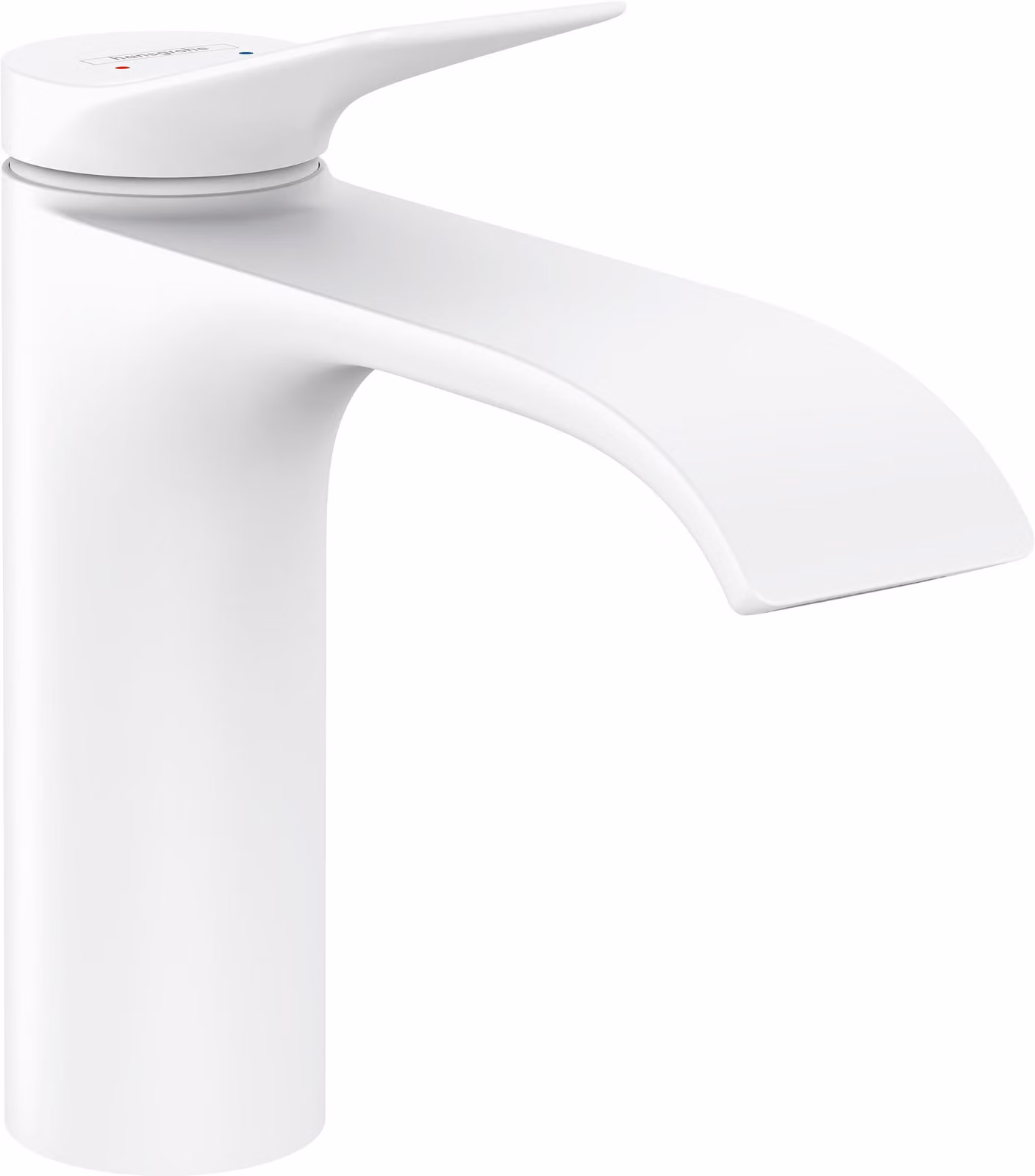 hansgrohe Vivenis robinetterie de lavabo à levier unique 110 sans garniture de vidage, portée 146mm, 75022700, 75022700