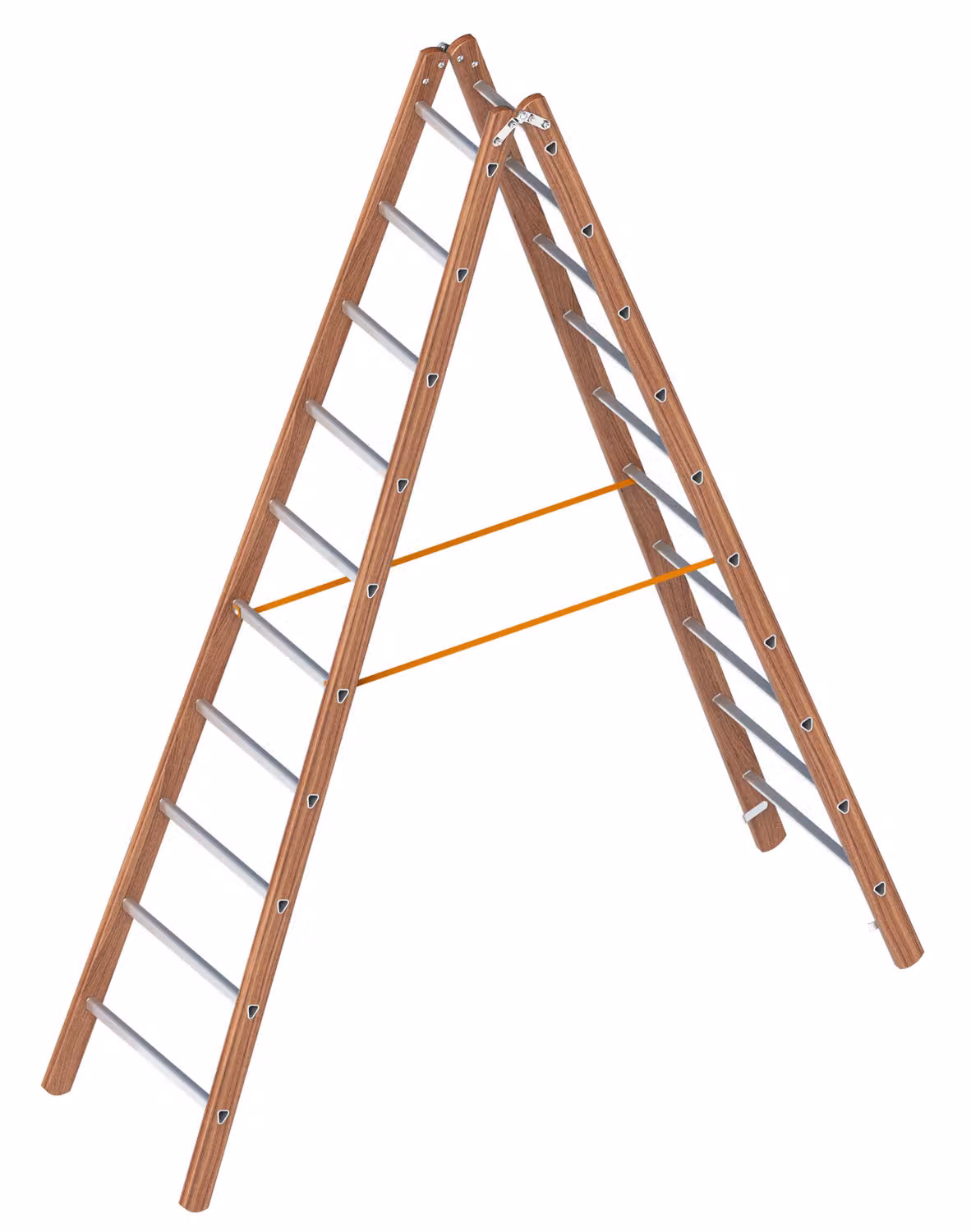 Layher Verbundstehleiter 1028 10 Sprossen