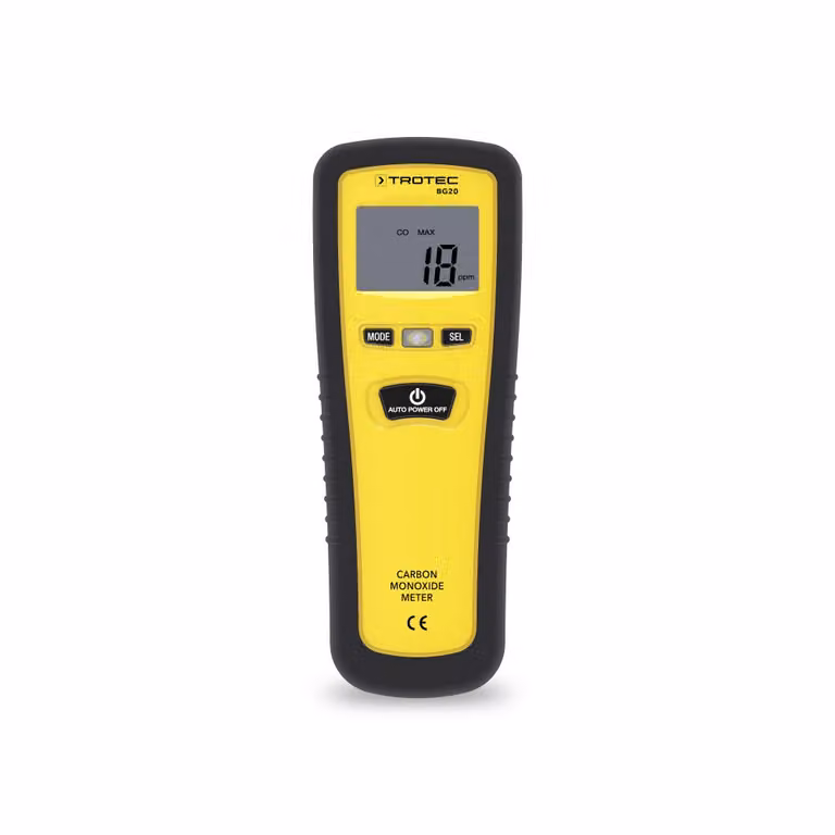 Dispositivo di misurazione del monossido di carbonio Trotec BG20