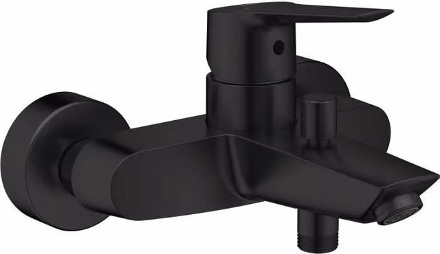 Miscelatore monocomando per vasca/doccia - GROHE Start - 322782432 - Nero opaco - Montaggio a parete esterno - Deviatore automatico