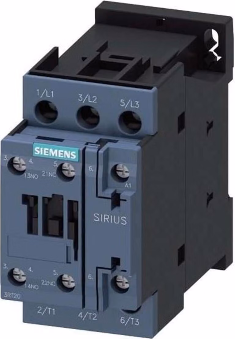 Siemens Schütz 230 VAC 50/60 Hz 3 NO 1 NO+1 NC Schraubklemmen (3RT20251AL20)