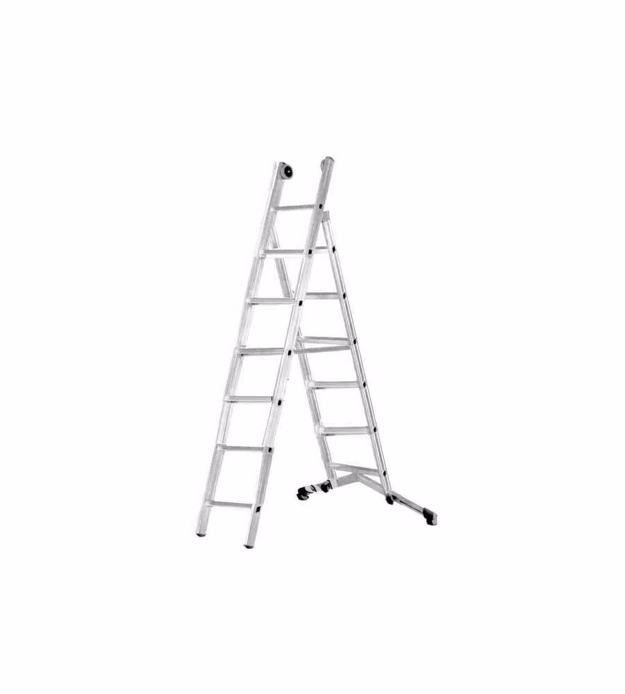 Scala in Alluminio Prima R2 8+ 9 gradini 294/480 cm Facal
