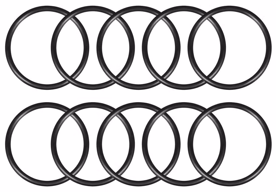 O-ring in gomma nitrilica, 57x67x5 mm, confezione da 10 pezzi