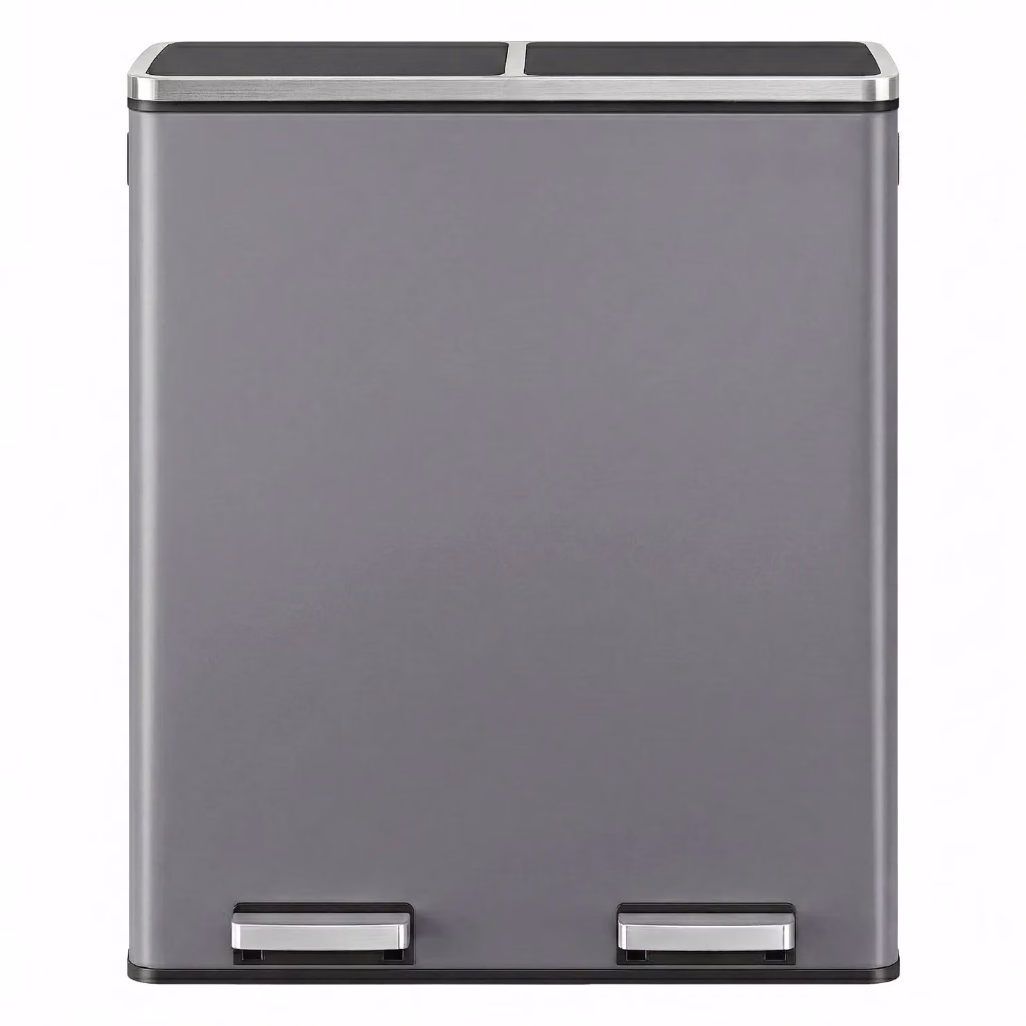 SONGMICS Pattumiera Raccolta Differenziata | SONGMICS HOME, Grigio Ardesia