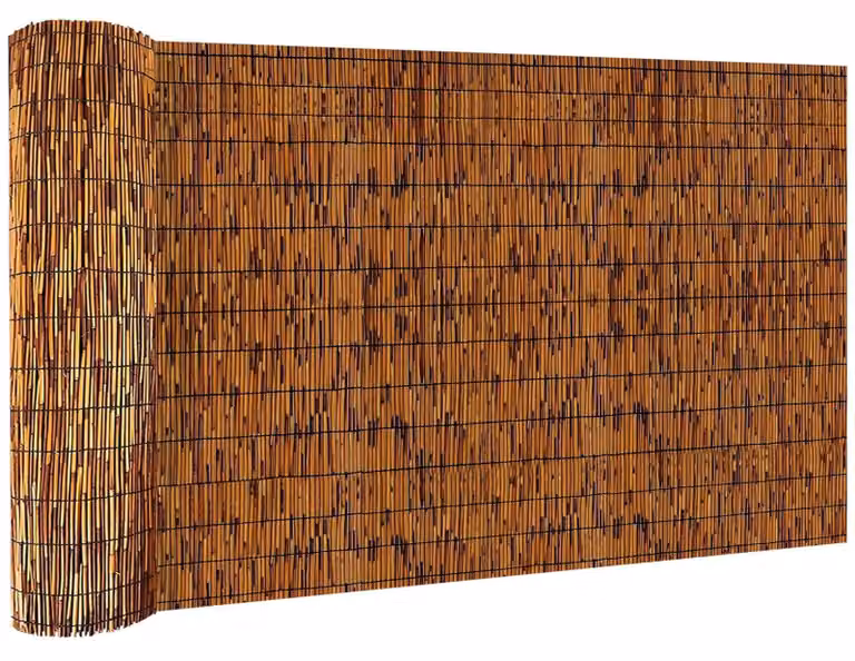 Schermo per la privacy in rattan sintetico, resistente alle intemperie, dimensioni 80x300 cm, ideale per giardino e balcone