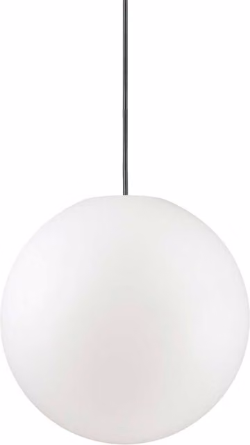 Ideal Lux Sole Lampada da Sospensione Outdoor Bianca e Trasparente con Altezza Regolabile